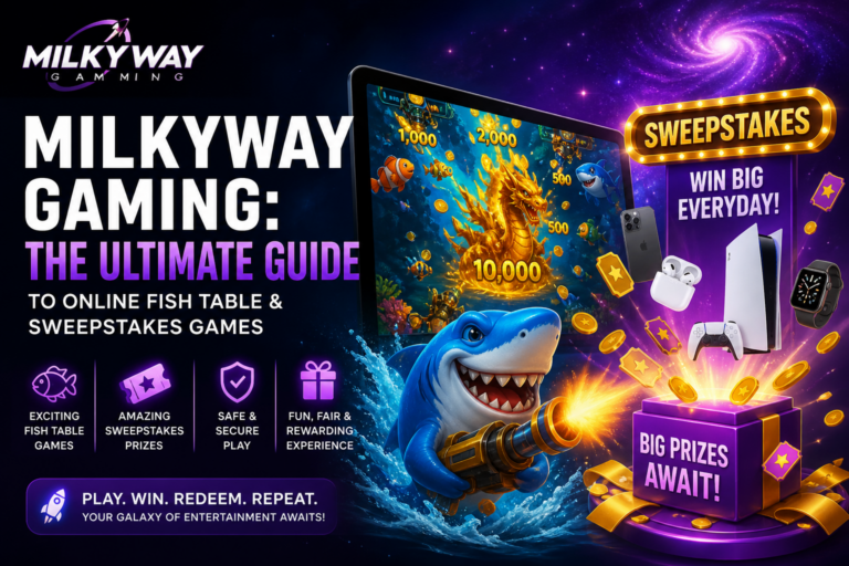 MilkyWay Gaming: The Ultimate Guide to Online Fish Table & Sweepstakes Games