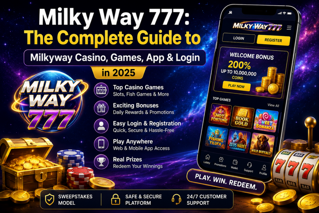 Milky Way 777: The Complete Guide to Milkyway Casino, Games, App & Login in 2025